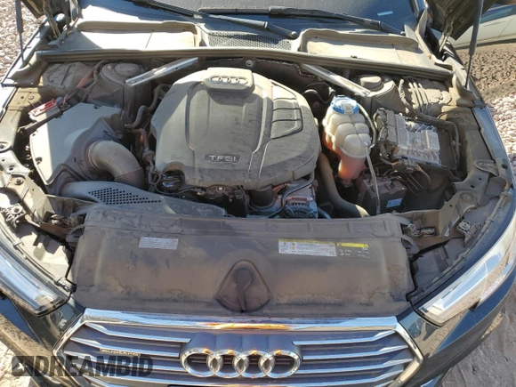 2017 Audi A4 Prestige with VIN WAUFNAF43HN069854, listed as a Copart auction lot 80235374 with 66,608 mi miles and Salvage Title. Bid and sale history available at carsss.com. Image 11.
