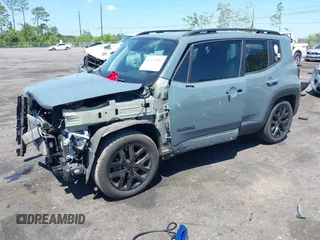 2018 Jeep Renegade Altitude with VIN ZACCJABB6JPH99941, listed as a IAAI auction lot 42075982 with 76,104 mi miles and . Bid and sale history available at DreamBid. Image 17.