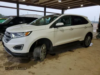 2015 Ford Edge Titanium z VIN 2FMTK4K80FBB73022, wystawiony jako Copart lot #53654035 z przebiegiem 155 848 mil mil oraz Szkody całkowita. Historia ofert i sprzedaży dostępna na DreamBid. Obrazek 1.