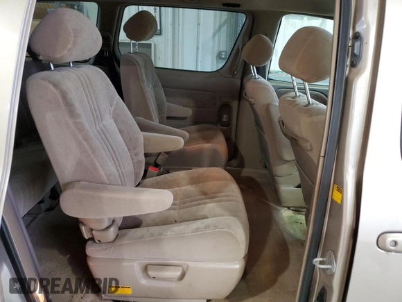 2003 Toyota Sienna LE with VIN 4T3ZF13C03U520118, listed as a Copart auction lot 81980534 with 234,880 mi miles and Salvage Title. Bid and sale history available at carsss.com. Image 11.