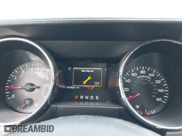 2016 Ford Mustang EcoBoost Premium with VIN 1FATP8UH9G5318421, listed as a IAAI auction lot 42373356 with 47,825 mi miles and . Bid and sale history available at DreamBid. Image 7.