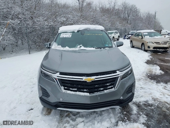 2024 Chevrolet Equinox LT with VIN 3GNAXTEGXRL248979, listed as a IAAI auction lot 41362027 with 13,196 mi miles. Bid and sale history available at carsss.com. Image 12.