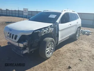2019 Jeep Cherokee Latitude with VIN 1C4PJMCB2KD352024, listed as a IAAI auction lot 40868796 with 96,854 mi miles and . Bid and sale history available at DreamBid. Image 18.