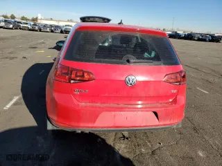 2016 Volkswagen Golf TSI SE with VIN 3VW217AU7GM013686, listed as a Copart auction lot 70917842 with 96,155 mi miles. Bid and sale history available at carsss.com. Image 6.
