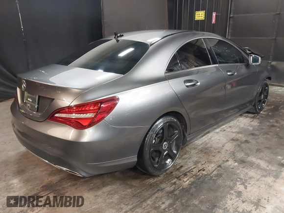 2018 Mercedes-Benz CLA 250 with VIN WDDSJ4GB9JN519224, listed as a IAAI auction lot 42142788 with 71,650 mi miles and . Bid and sale history available at DreamBid. Image 4.