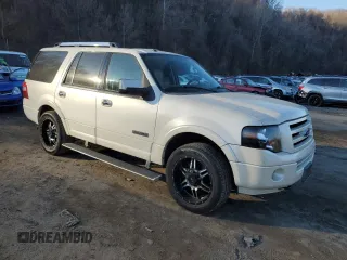 2008 Ford Expedition Limited with VIN 1FMFU20528LA56758, listed as a Copart auction lot 47727815 with 185,967 mi miles and Clean title. Bid and sale history available at DreamBid. Image 4.