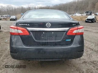 2013 Nissan Sentra FE+ S with VIN 3N1AB7AP6DL691226, listed as a Copart auction lot 46814625 with 73,650 mi miles and Salvage Title. Bid and sale history available at DreamBid. Image 6.