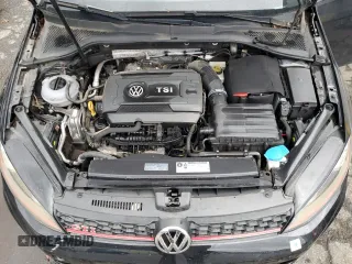 2017 Volkswagen Golf GTI Autobahn with VIN 3VW547AU6HM015631, listed as a Copart auction lot 69830484 with 0 mi miles and Salvage Title. Bid and sale history available at carsss.com. Image 12.