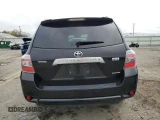 2009 Toyota Highlander Hybrid Limited with VIN JTEEW44A992025930, listed as a Copart auction lot 74084974 with 210,777 mi miles and Salvage Title. Bid and sale history available at carsss.com. Image 6.