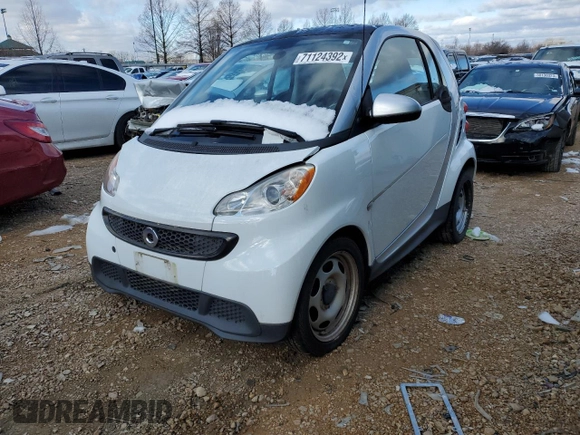 2015 Smart fortwo Passion z VIN WMEEJ3BA8FK790317, wystawiony jako Copart lot #71124392 z przebiegiem Nie podano mil oraz Szkody całkowita. Historia ofert i sprzedaży dostępna na DreamBid. Obrazek 1.
