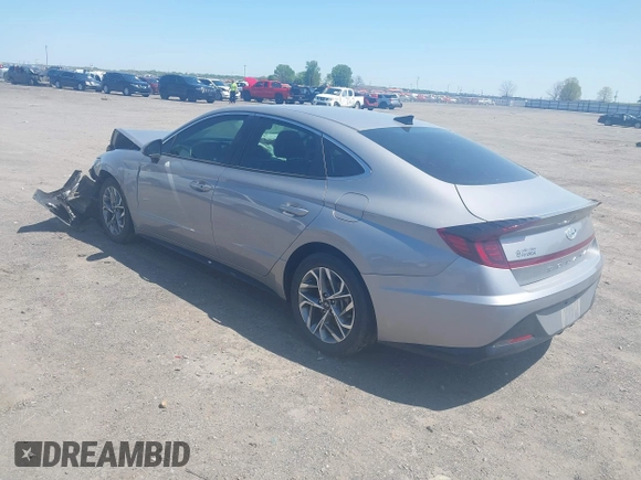 2023 Hyundai Sonata SEL with VIN KMHL64JA9PA268605, listed as a IAAI auction lot 41969724 with 43,150 mi miles and . Bid and sale history available at DreamBid. Image 3.