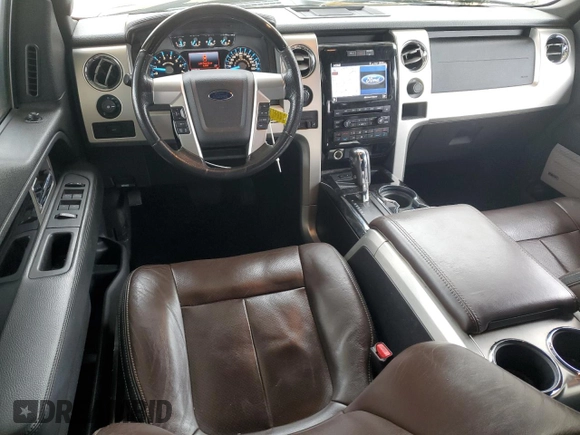 2011 Ford F-150 XL with VIN 1FTFW1EF9BFA03071, listed as a Copart auction lot 50087075 with 206,369 mi miles and Salvage Title. Bid and sale history available at carsss.com. Image 8.