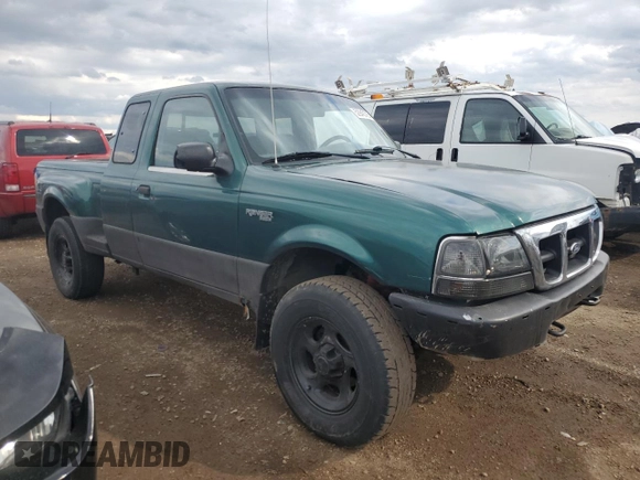 2000 Ford Ranger XL with VIN 1FTZR15VXYPB87516, listed as a Copart auction lot 52945795 with 165,652 mi miles and Salvage title. Bid and sale history available at DreamBid. Image 4.