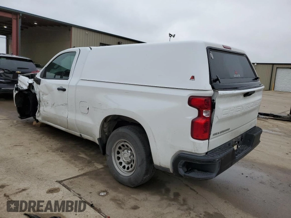 2023 Chevrolet Silverado 1500 Work Truck with VIN 3GCNAAEK0PG354402, listed as a Copart auction lot 51709215 with 81,714 mi miles and Clean Title. Bid and sale history available at carsss.com. Image 2.