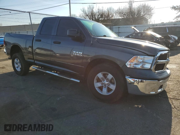 2018 Ram 1500 Express with VIN 1C6RR7FG0JS303304, listed as a Copart auction lot 50577225 with 146,756 mi miles and Salvage Title. Bid and sale history available at carsss.com. Image 4.