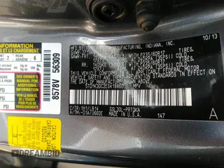 2014 Toyota Sienna XLE with VIN 5TDYK3DC2ES418860, listed as a IAAI auction lot 40139260 with 67,599 mi miles and . Bid and sale history available at DreamBid. Image 9.