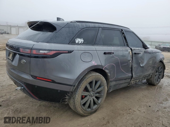 2018 Land Rover Range Rover Velar R-Dynamic SE with VIN SALYL2RX5JA775985, listed as a Copart auction lot 38592844 with 74,979 mi miles. Bid and sale history available at carsss.com. Image 3.
