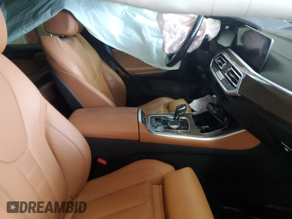 2021 BMW X5 xDrive45e with VIN 5UXTA6C07M9F68838, listed as a Copart auction lot 47763515 with 0 mi miles and Salvage Title. Bid and sale history available at carsss.com. Image 7.