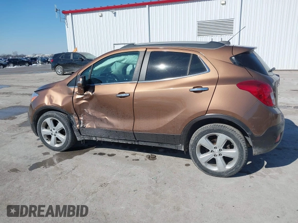 2016 Buick Encore with VIN KL4CJASB3GB588662, listed as a IAAI auction lot 41630145 with 120,332 mi miles. Bid and sale history available at carsss.com. Image 14.
