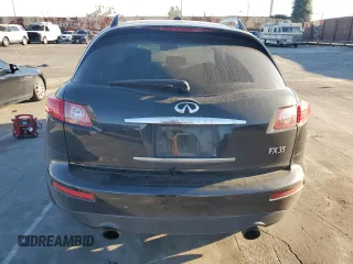 2006 Infiniti FX z VIN JNRAS08W46X203108, wystawiony jako Copart lot #46704545 z przebiegiem 150 293 mil mil oraz Szkoda całkowita • Salvage title. Historia ofert i sprzedaży dostępna na DreamBid. Obrazek 6.