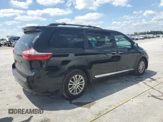 2015 Toyota Sienna XLE with VIN 5TDYK3DC4FS643797, listed as a Copart auction lot 55975385 with 61,882 mi miles and Salvage Title. Bid and sale history available at DreamBid. Image 3.