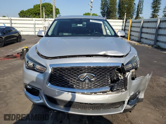 2019 Infiniti QX60 Luxe z VIN 5N1DL0MN2KC500690, wystawiony jako Copart lot #56968985 z przebiegiem 69 870 mil mil oraz Szkoda całkowita • Salvage title. Historia ofert i sprzedaży dostępna na DreamBid. Obrazek 5.