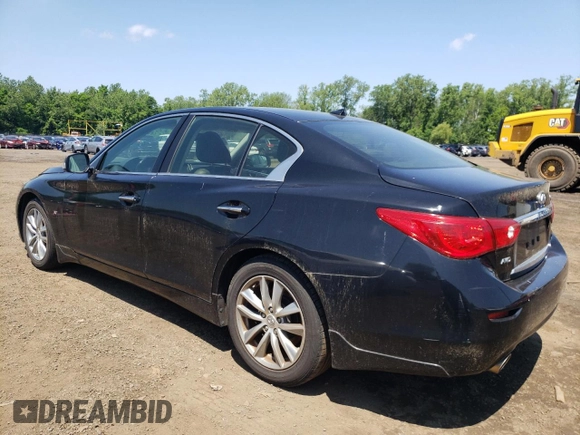 2015 Infiniti Q50 с VIN JN1BV7AR4FM407940, выставлен на аукционе Copart как лот 61205975 с пробегом 215 418 миль миль и Чистый • Clean title. История ставок и продаж доступна на DreamBid. Изображение 2.