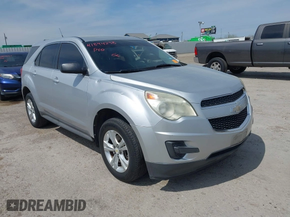 2012 Chevrolet Equinox LS with VIN 2GNALBEK8C6224881, listed as a IAAI auction lot 41894238 with 120,127 mi miles and . Bid and sale history available at DreamBid. Image 1.