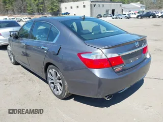 2014 Honda Accord Sedan Sport with VIN 1HGCR2F52EA072080, listed as a IAAI auction lot 42053217 with 233,485 mi miles. Bid and sale history available at carsss.com. Image 3.