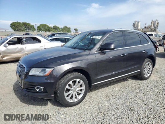 2016 Audi Q5 Premium with VIN WA1C2AFP1GA113360, listed as a Copart auction lot 56356715 with 109,171 mi miles and Salvage title. Bid and sale history available at DreamBid. Image 1.