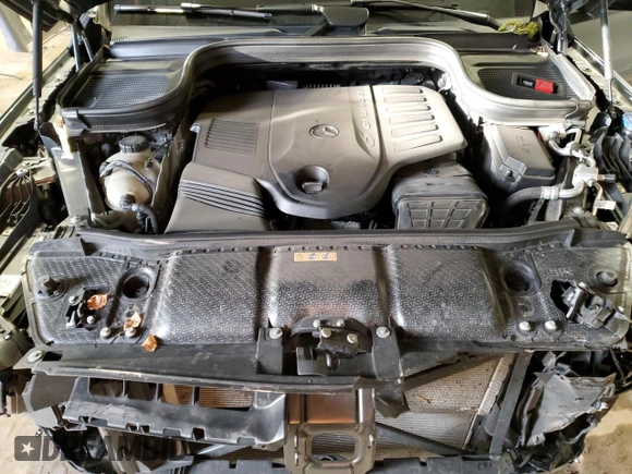 2022 Mercedes-Benz GLE 450 with VIN 4JGFB5KB3NA601982, listed as a Copart auction lot 46053525 with 32,653 mi miles and Salvage title. Bid and sale history available at DreamBid. Image 12.