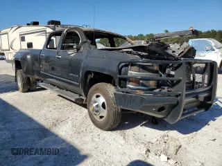 2019 Chevrolet Silverado 3500HD LTZ with VIN 1GC4KXEY3KF255048, listed as a Copart auction lot 75923114 with 0 mi miles and Non Repairable. Bid and sale history available at carsss.com. Image 4.
