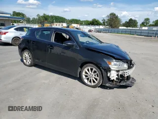 2012 Lexus CT 200h with VIN JTHKD5BH9C2067295, listed as a Copart auction lot 63243835 with 190,622 mi miles and Salvage title. Bid and sale history available at DreamBid. Image 4.
