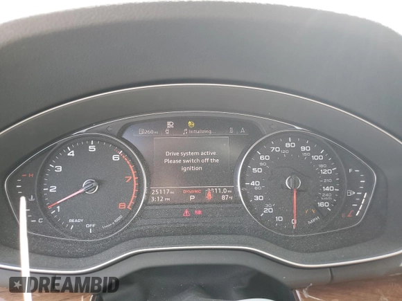 2022 Audi Q5 S line Premium z VIN WA1GAAFY3N2071116, wystawiony jako Copart lot #57175025 z przebiegiem 25 117 mil mil oraz Szkoda całkowita • Salvage title. Historia ofert i sprzedaży dostępna na DreamBid. Obrazek 9.