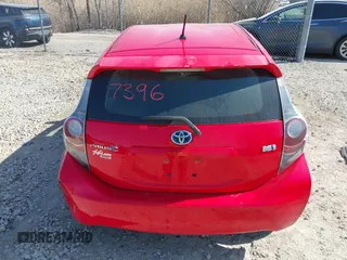 2013 Toyota Prius One with VIN JTDKDTB33D1047674, listed as a IAAI auction lot 41797396 with 114,485 mi miles. Bid and sale history available at carsss.com. Image 16.