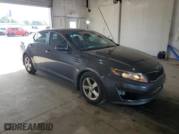2015 Kia Optima LX with VIN KNAGM4A74F5635494, listed as a Copart auction lot 60344085 with 241,671 mi miles and Salvage title. Bid and sale history available at DreamBid. Image 4.