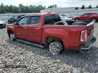 2016 GMC Canyon 4WD SLT with VIN 1GTG6DE30G1222596, listed as a Copart auction lot 64058084 with 121,038 mi miles and Salvage Title. Bid and sale history available at carsss.com. Image 2.