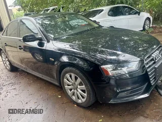2013 Audi A4 Premium with VIN WAUBFAFL9DN012930, listed as a Copart auction lot 65006015 with 129,721 mi miles and Clean title. Bid and sale history available at DreamBid. Image 1.