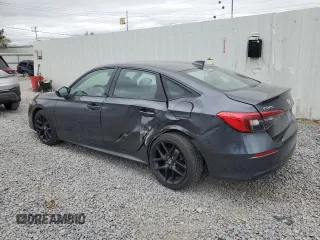 2024 Honda Civic Sport with VIN 2HGFE2F54RH577294, listed as a Copart auction lot 57447825 with 32,898 mi miles and Salvage title. Bid and sale history available at DreamBid. Image 2.