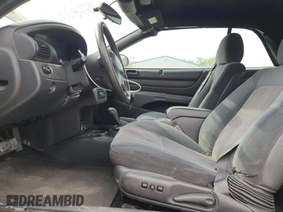 2005 Chrysler Sebring GTC with VIN 1C3EL75R85N660654, listed as a Copart auction lot 53736035 with 148,365 mi miles and Salvage Title. Bid and sale history available at DreamBid. Image 7.