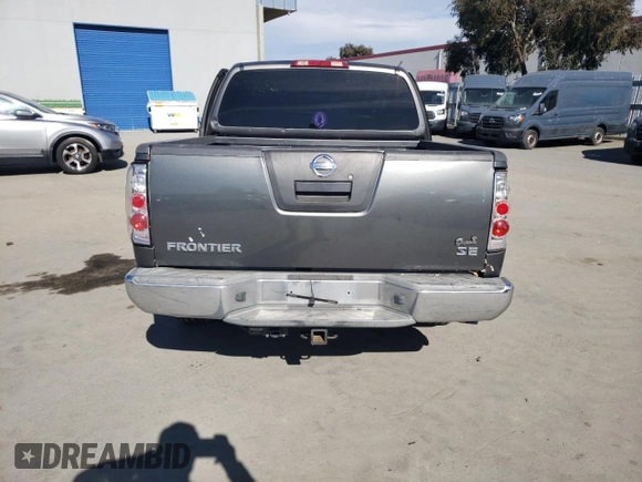 2008 Nissan Frontier SE with VIN 1N6AD07W88C421877, listed as a Copart auction lot 52918255 with 132,349 mi miles and Salvage title. Bid and sale history available at DreamBid. Image 6.