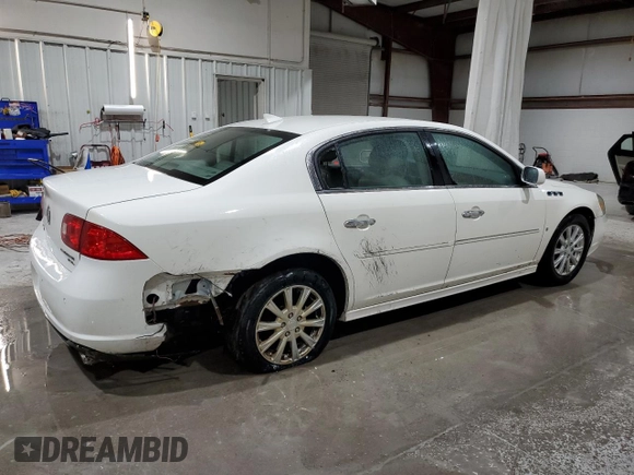 2010 Buick Lucerne CXL with VIN 1G4HC5EM8AU106608, listed as a Copart auction lot 49465595 with 98,789 mi miles and Salvage Title. Bid and sale history available at DreamBid. Image 3.