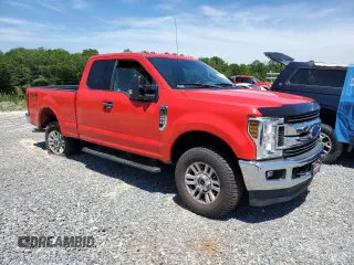 2019 Ford F-350 XL with VIN 1FT8X3B60KEC86911, listed as a Copart auction lot 62609834 with 48,549 mi miles and Salvage title. Bid and sale history available at DreamBid. Image 4.