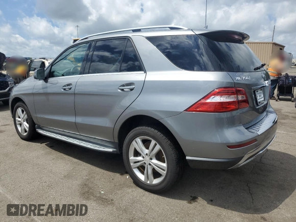 2013 Mercedes-Benz M 350 with VIN 4JGDA5HB1DA232944, listed as a Copart auction lot 63084265 with 134,284 mi miles and Clean title. Bid and sale history available at DreamBid. Image 2.