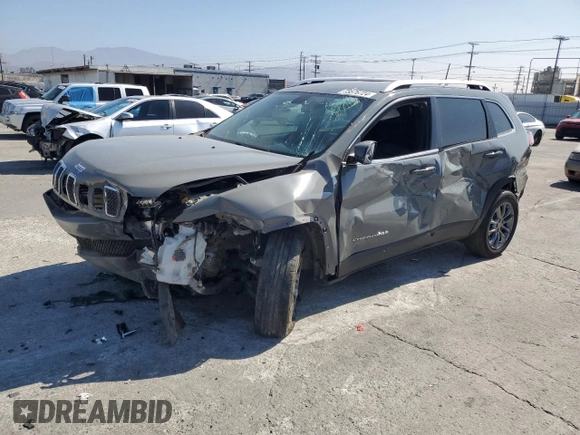 2020 Jeep Cherokee Lux with VIN 1C4PJLLXXLD500797, listed as a Copart auction lot 73576724 with Not provided miles and Salvage title. Bid and sale history available at DreamBid. Image 1.