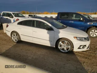 2015 Volkswagen CC Lux with VIN WVWRN7AN7FE801127, listed as a Copart auction lot 75331424 with 97,777 mi miles and Salvage Title. Bid and sale history available at carsss.com. Image 4.
