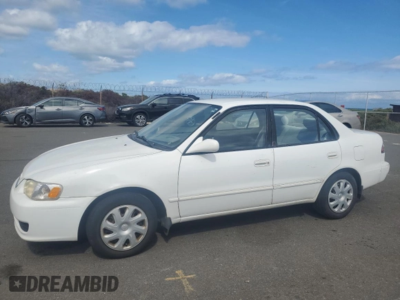2002 Toyota Corolla CE with VIN 1NXBR12E82Z639666, listed as a Copart auction lot 60925925 with 125,598 mi miles and Clean title. Bid and sale history available at DreamBid. Image 1.