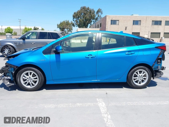 2022 Toyota Prius L Eco with VIN JTDKAMFU1N3164838, listed as a IAAI auction lot 42234309 with 45,451 mi miles and . Bid and sale history available at DreamBid. Image 15.