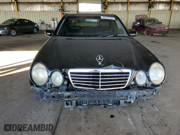 2000 Mercedes-Benz E with VIN WDBJF70G3YA960670, listed as a Copart auction lot 85757784 with Not Provided miles and Salvage Title. Bid and sale history available at DreamBid. Image 5.