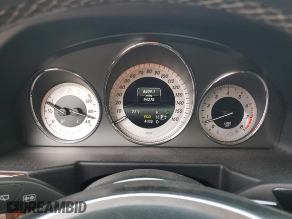 2014 Mercedes-Benz GLK 350 with VIN WDCGG8JB1EG241907, listed as a Copart auction lot 72066414 with 94,276 mi miles and Salvage Title. Bid and sale history available at DreamBid. Image 9.